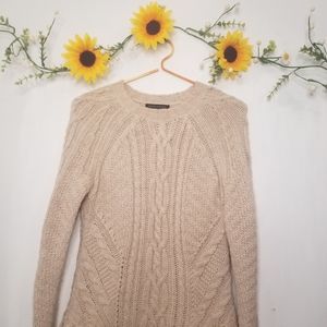 Banana Republic chunky knitted hi low sweater